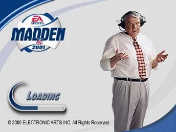 Madden NFL 2001 (US) screen shot title